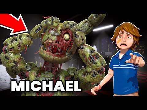What if Michael Afton Got SPRINGLOCKED! Instead! TERRIFYING