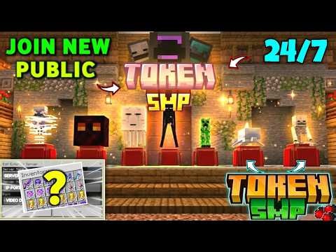 😱 Best Free Cracked Public Token SMP Minecraft 1.21 | 24/7 Online | Java + PE | Free To Join 🚀