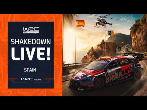 🔴 Shakedown LIVE | WRC Rally Islas Canarias - Rally of Spain 2026