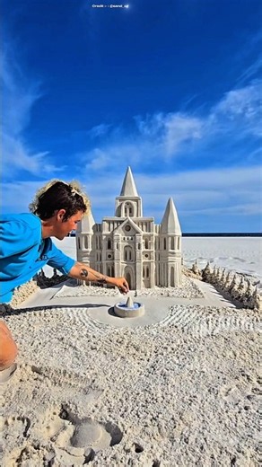 Boy Made Cutest Castle