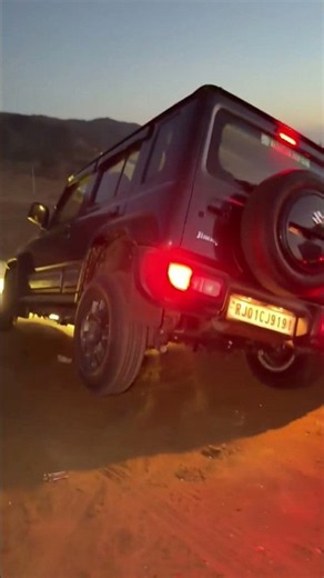 Jimny's Insane Departure Angle on STEEP Drop 🔥