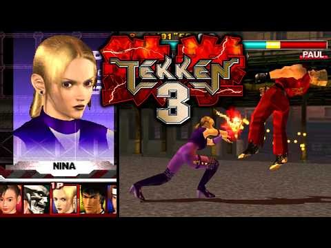 TEKKEN 3 - NINA (PS1) : No commentary