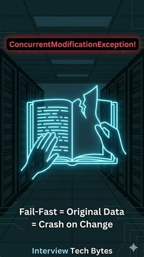#11 Fail-Fast vs Fail-Safe Iterators in Java! 📖⚡ #Java #CodingInterview