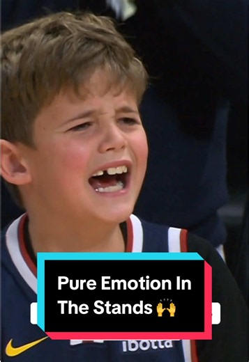 Young NBA Fan’s Pure Emotion In The Stands — Denver Nuggets Moment