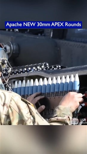 U.S. Army Fast-Tracks Anti-Drone Ammo for Apache Helicopters – 30mm APEX Munitions!!