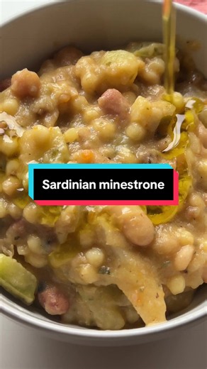 Sardinian Longevity Minestrone Recipe | Sardinian Bites