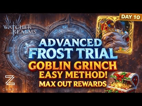 Frost Trial ADVANCED Keystone Day 10 | LAST RE ROLLS! | My Master Smithy CHOICE! | Watcher of Realms
