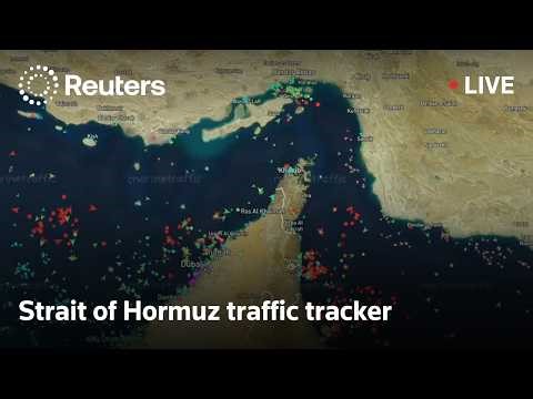 LIVE: Strait of Hormuz traffic tracker
