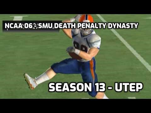 NCAA Football 2006 | SMU Death Penalty Dynasty | UTEP - Season 13
