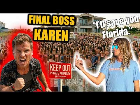 THE BIGGEST KAREN IN FLORIDA HISTORY... (Pranking The News)
