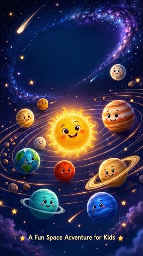 Lunar Eclipse for Kids 🌕🌍 | Why the Moon Turns Red #Shorts