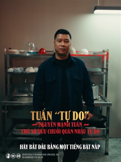 Bắt Nắp Budweiser cùng Tuấn Tự Do Tết 2025