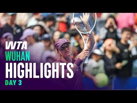 Day 3 featuring Swiatek, Muchova, Fernandez and more! | WTA Match Highlights