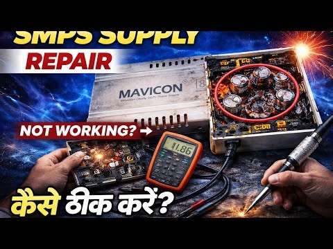 How to repair SMPS #8channelsupplyrepair #dcsupplyrepair