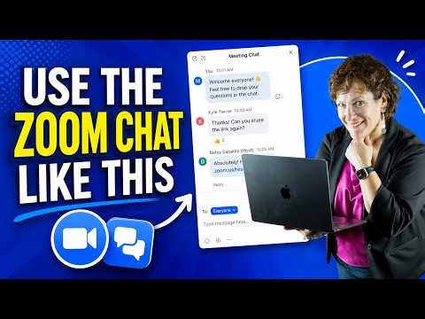 How to Use Zoom Chat in a Meeting (and keep people engaged!)