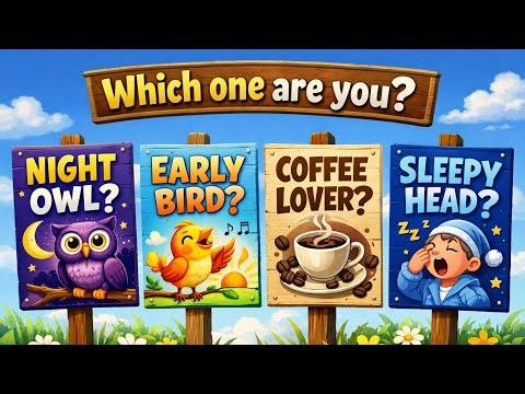 ⏱️Fun Personality Challenge – Choose Your Type!Are You Creative, Fun, or Adventurous? 🎨🌍