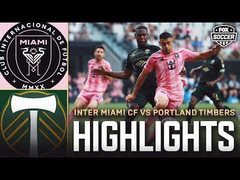 Inter Miami CF vs Portland Timbers Highlights ⚽️ FOX Soccer