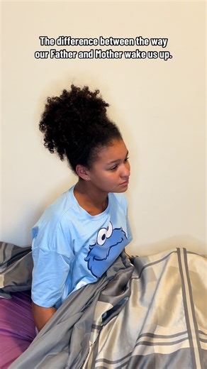 How we are woken up by Daddy vs our Mommy. HAPPY NEW YEAR TO ALL OUR BEAUTIFUL FAMILIES HERE🎉 #foryou #family #reality #content #relatable