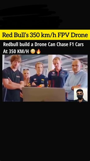 Red Bull’s 350 km/h FPV Drone #F1 #RedBullRacing #FPV #Drone #Motorsport