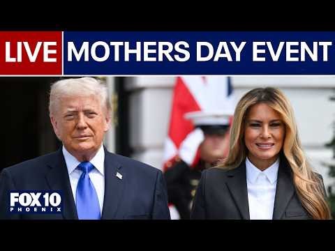 🔴LIVE: President Trump & First Lady host Military Mother’s Day event | FOX 10 Phoenix