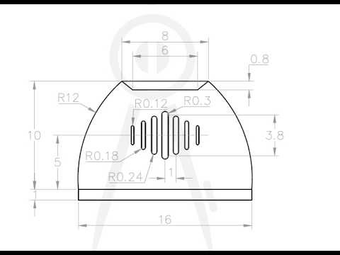 AutoCAD 2D Drawing Tutorial for Beginners -19 | Step-by-Step Practice