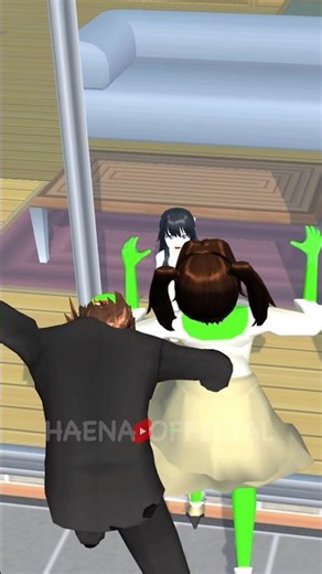 MAMA BERUSAHA MELINDUNGIKU | HAENA'S WORLD #shorts #sakuraschoolsimulator