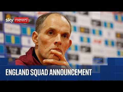 Thomas Tuchel names England squad for final games before World Cup