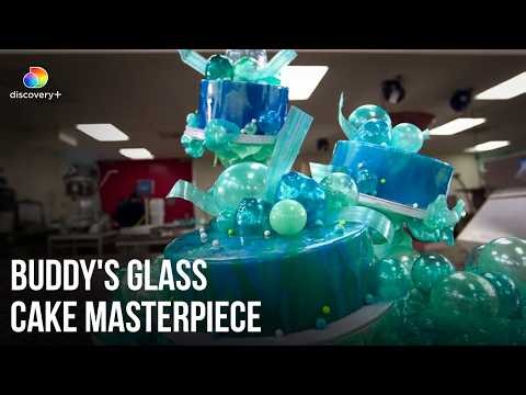 Buddy Creates A Stunning Glass Art Cake! | Cake Boss S9 E19 | discovery+ India