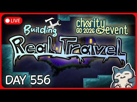🔴 [DAY 556] 🛠 Building "Real Travel" 🔴 MY NEW HARDEST LEVEL 🔴 15 MINS LONG 🔴 2.1 EDITOR 🔴