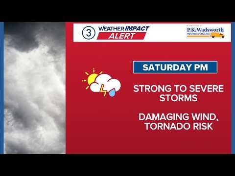 Weather Impact Alert: Watch out live radar as we track severe thunderstorms in Northeast Ohio