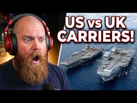 Aussie Reacts To USS Gerald R. Ford vs HMS Queen Elizabeth