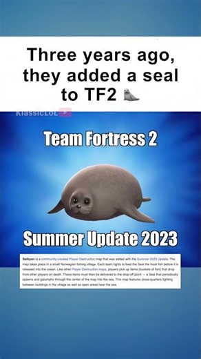 Three years of TF2 Seal 🦭