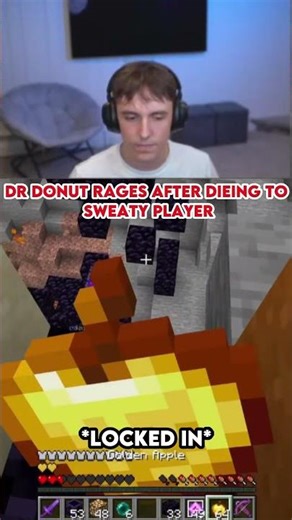 Dr donut rages after dying to sweaty player 🤬