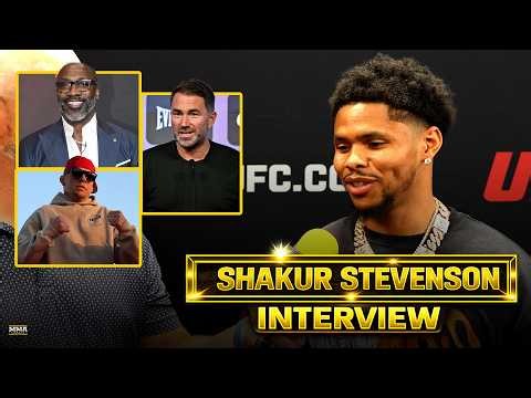 Shakur Stevenson REACTS To Shannon Sharpe, Nate Diaz, Signing With Zuffa Boxing | MMA Fighting