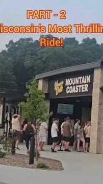 Mountain Coaster at Wisconsin Dells – Is It Worth It?# #meenawithheena