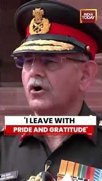 'Serving The Indian Army Was My Greatest Privilege': General Upendra Dwivedi | #indianarmy #army
