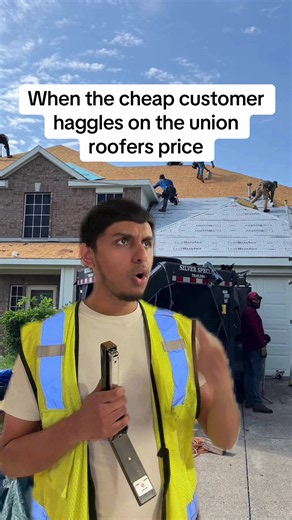 #greenscreen what would my union do here? #roof #fyp #union #hail | indians haggling