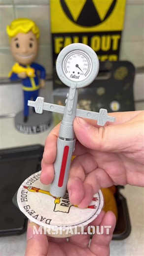 Fallout x Dave’s Hot Chicken Saucy Survival Kit comes with the exclusive Stimpak sauce injector and custom packaging while supplies last starting on January 7th! #fallout #mrsfallout #fallouttok