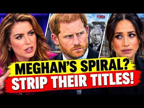 Kinsey Schofield EXPOSES Meghan Markle’s SPIRAL! “King Charles Urged to STRIP TITLES”