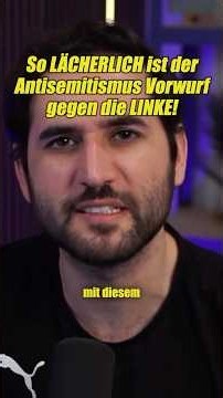 So LÄCHERLICH Ist Der Antisemitismus Vorwurf Gegen Die Linke!