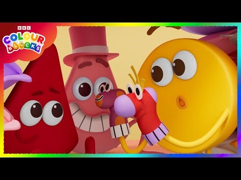 Lazy Day Colour Compilation 🌈 | Kids Learn Colours | Colourblocks