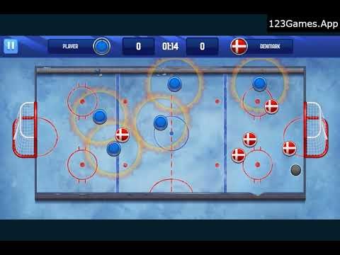 Air Hockey Cup Gameplay & Walkthrough | Free at 123Games.App