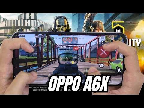 OPPO A6X Test Game Call of Duty Mobile CODM | Snapdragon 685 | 120Hz Display Gaming Test