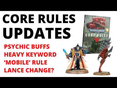 Psychic Buff and Core Rule Updates + Teasers! Warhammer 40K 11th Edition Preview