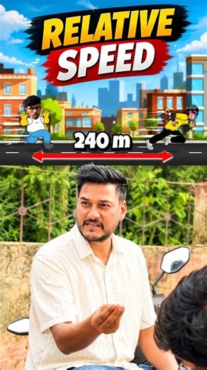 Relative Speed 😱 | 240m Chase Puzzle