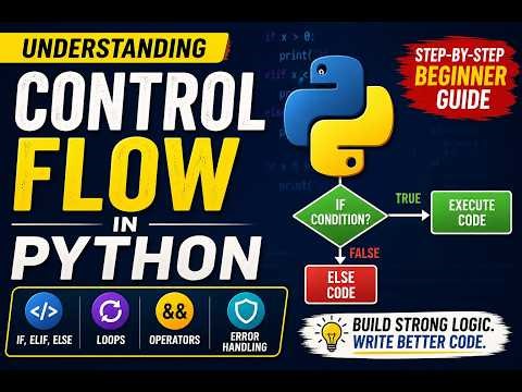 Python Control Flow Explained (Beginner Guide)