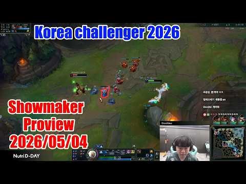 Showmaker proview 2026/05/04 anivia malzahar zyra Korea challenger | Showmaker第一视角