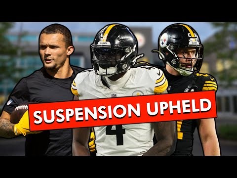 Steelers News: DK Metcalf Suspension UPHELD, Roman Wilson STARTING? + Injury Updates Ft. Nick Herbig