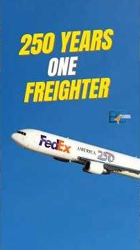 FedEx's special 767 takes off