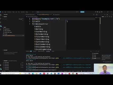 File Handling and Exceptions in Python
